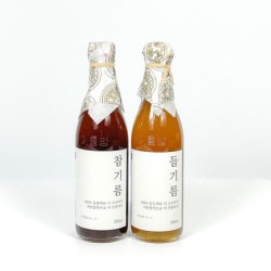 저온압착 중국산 들기름 350ml+350ml
